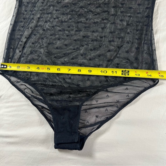 Victoria’s Secret Heart Print Sheer Bodysuit - Picture 10 of 13